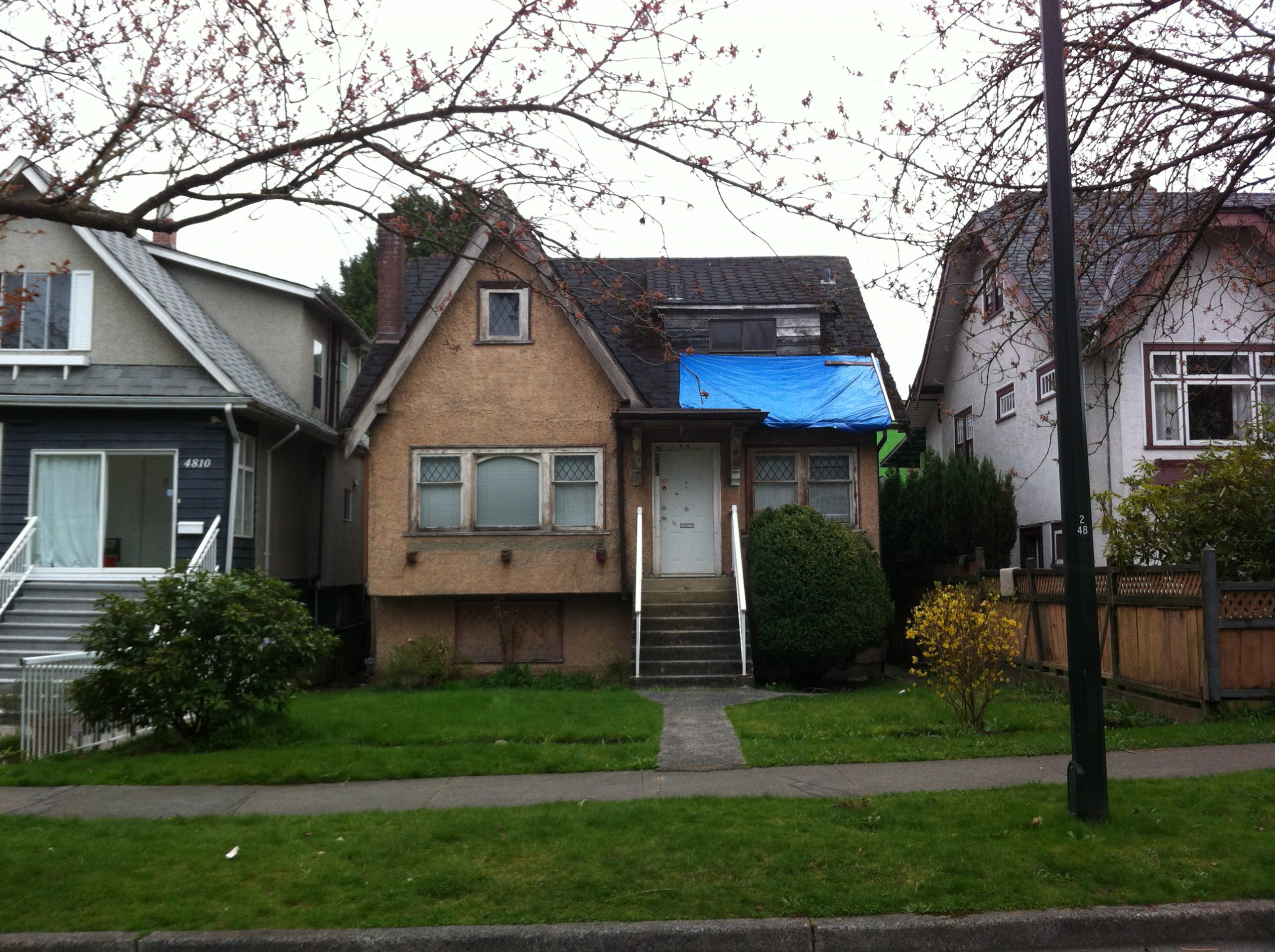Before - Front - Full House Reno