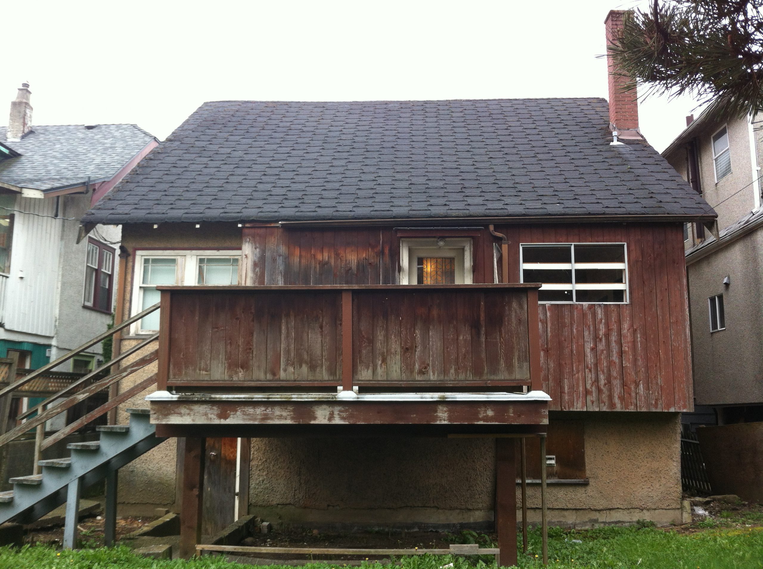 Before - Rear-  Full House Reno